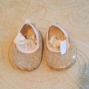 Rhinestone Bedazzled Little Girls Shoes